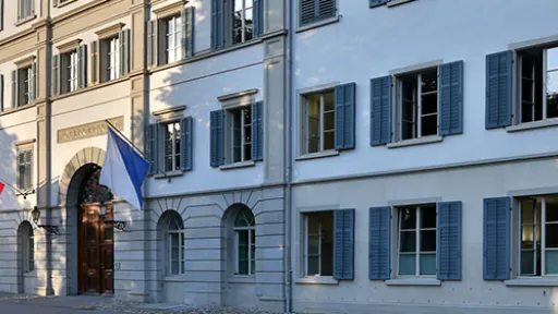 Eingang des Obergerichts.